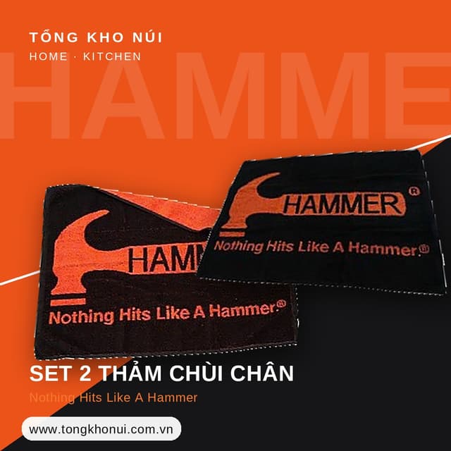 Set 2 thảm cotton kích thước: 45x58cm