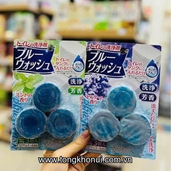 Sạch Thơm Bồn Cầu Dễ Dàng: Set 3 Viên Thả Seiwa Pro Nội Địa Nhật Tiện Lợi