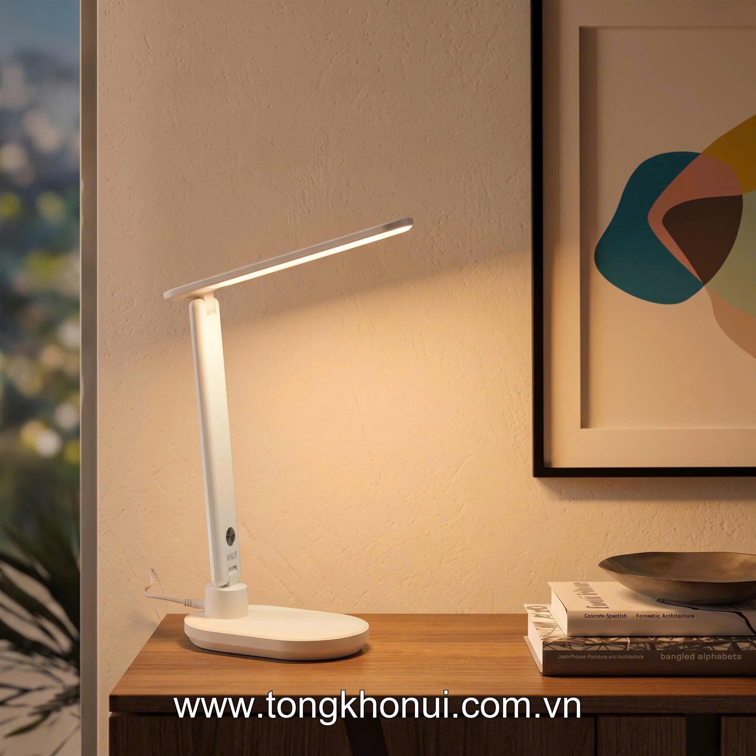 Đèn Bàn Học WILIT U20E Đức: LED Chống Chói, 3 Mức Sáng – Bảo Vệ Mắt Tối Ưu!