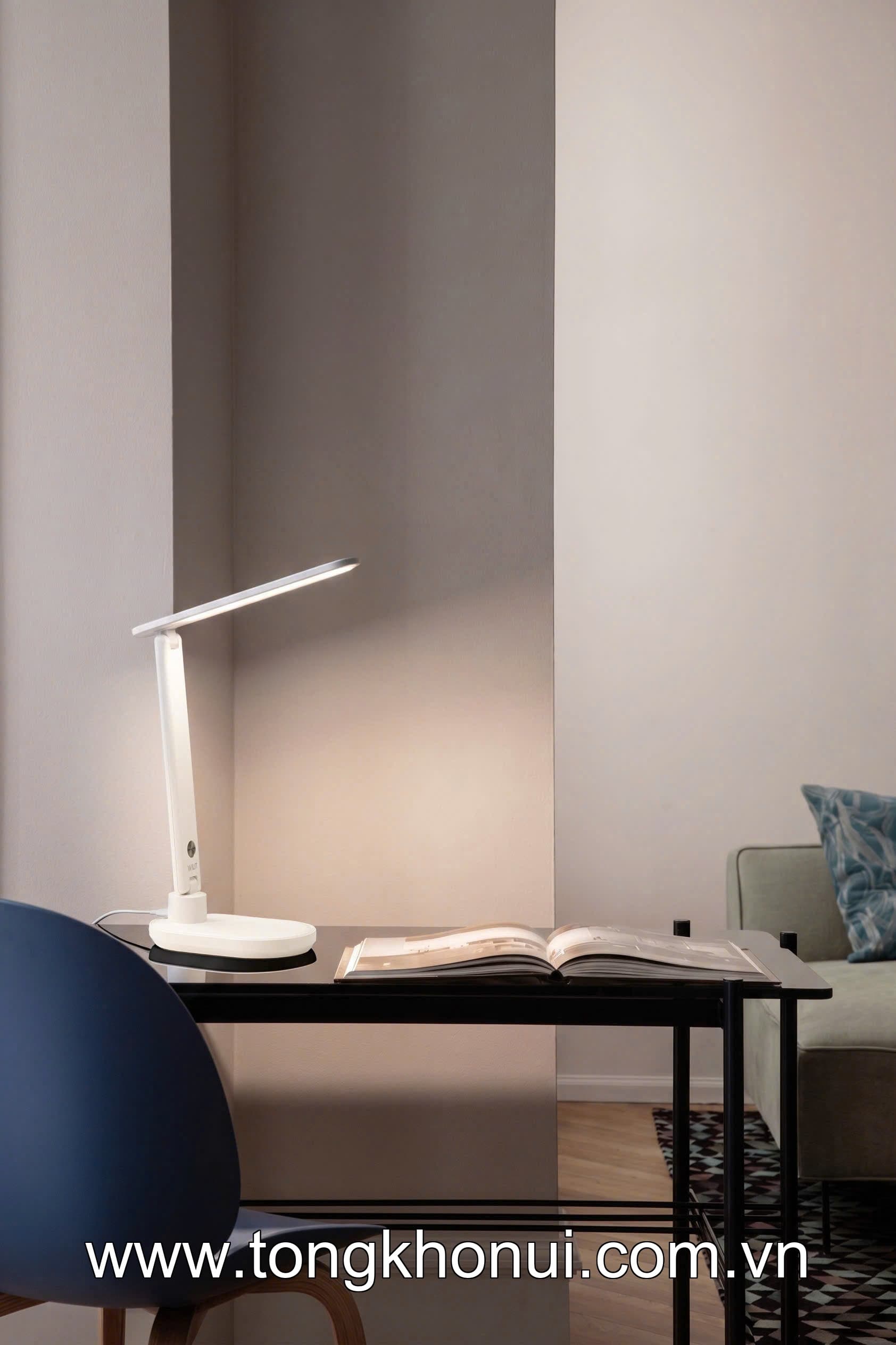 Đèn Bàn Học WILIT U20E Đức: LED Chống Chói, 3 Mức Sáng – Bảo Vệ Mắt Tối Ưu!